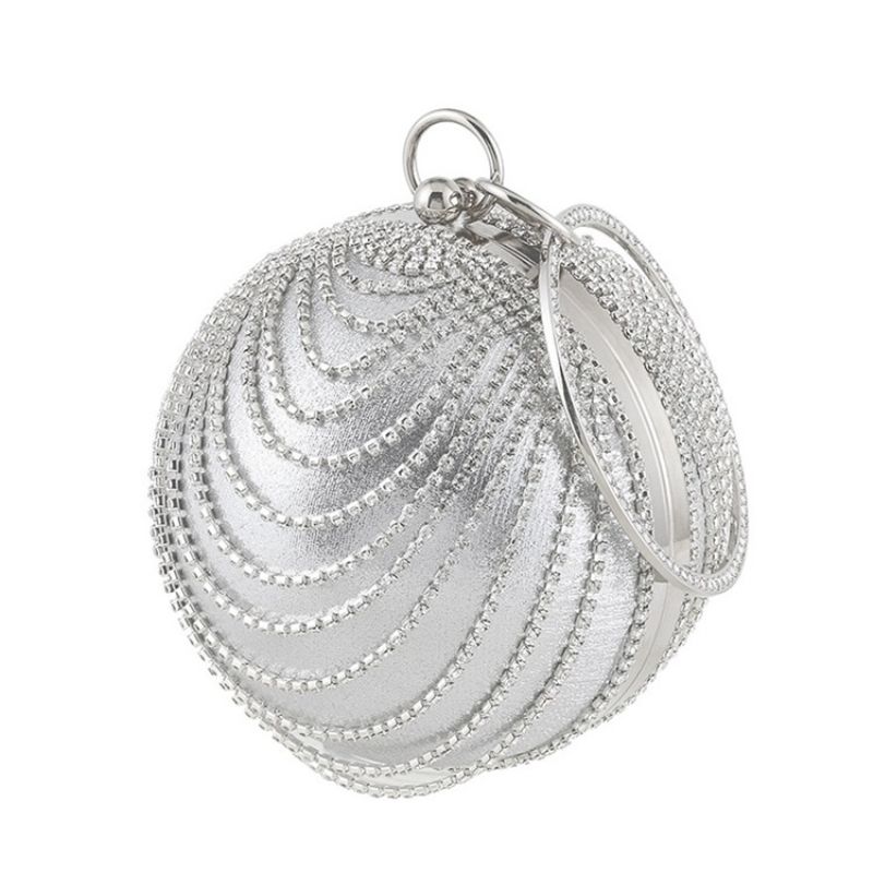 Circular Banquet European Clutches & Evening Bags