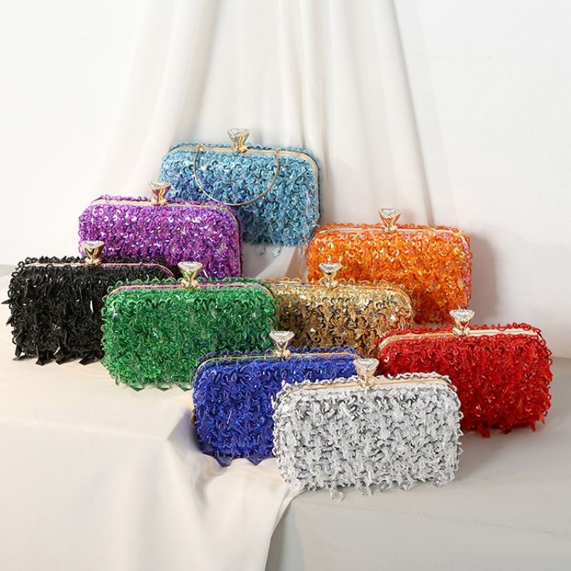 European Clutch & Βραδινές Τσάντες Wedding Rectangle