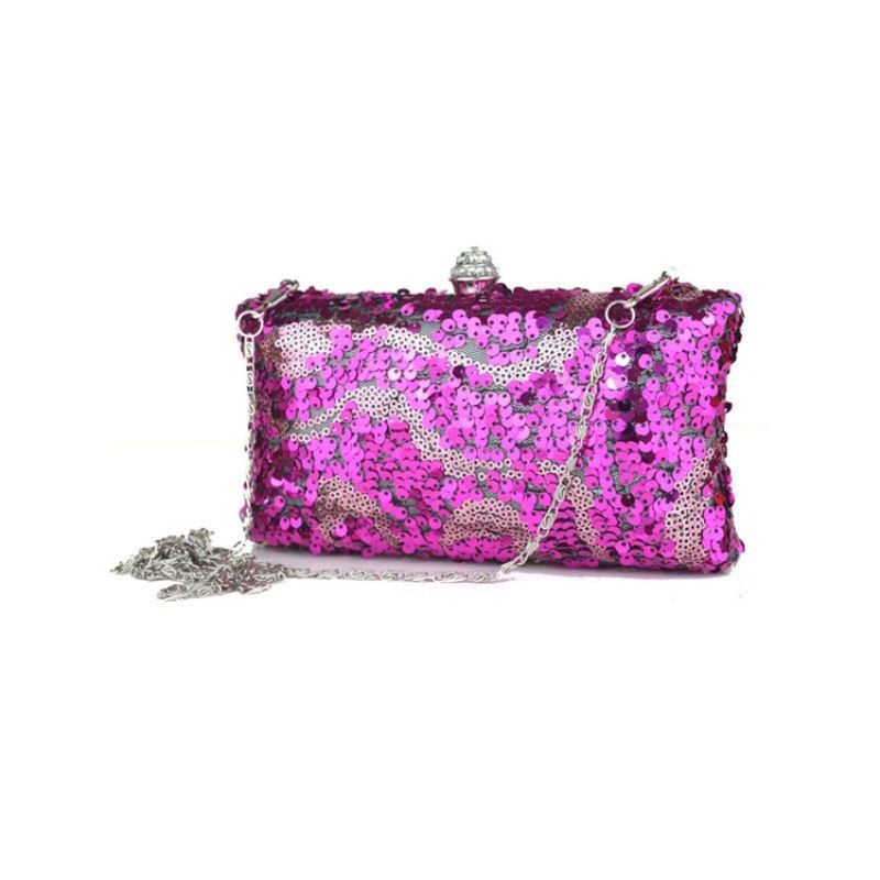 Γυαλιστερές Παγιέτες Rhinestone Γυναικείο Clutch