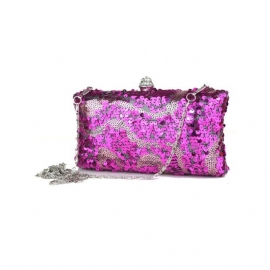 Γυαλιστερές Παγιέτες Rhinestone Γυναικείο Clutch