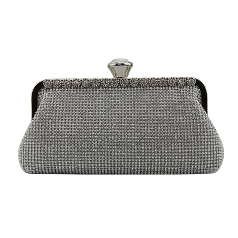 Γυναικείο Clutch Διακόσμηση Rhinestone