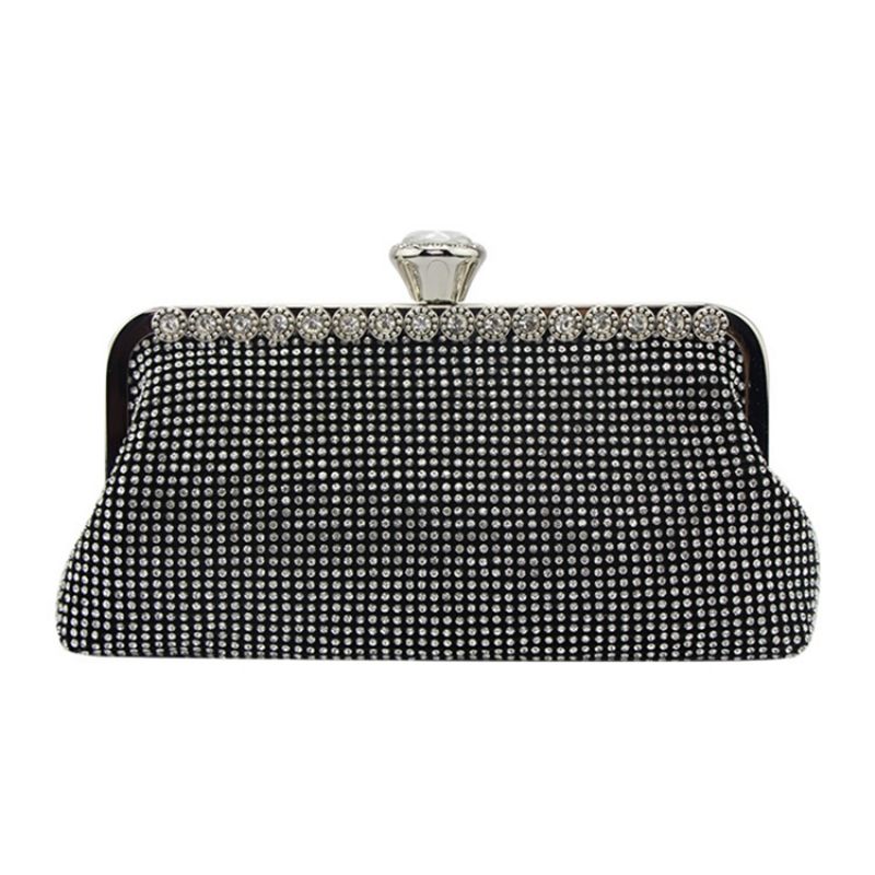 Γυναικείο Clutch Διακόσμηση Rhinestone