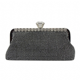 Γυναικείο Clutch Διακόσμηση Rhinestone