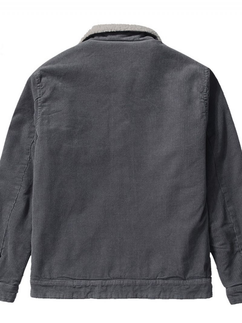 Χειμερινό Μπουφάν Fleece Plain Pocket