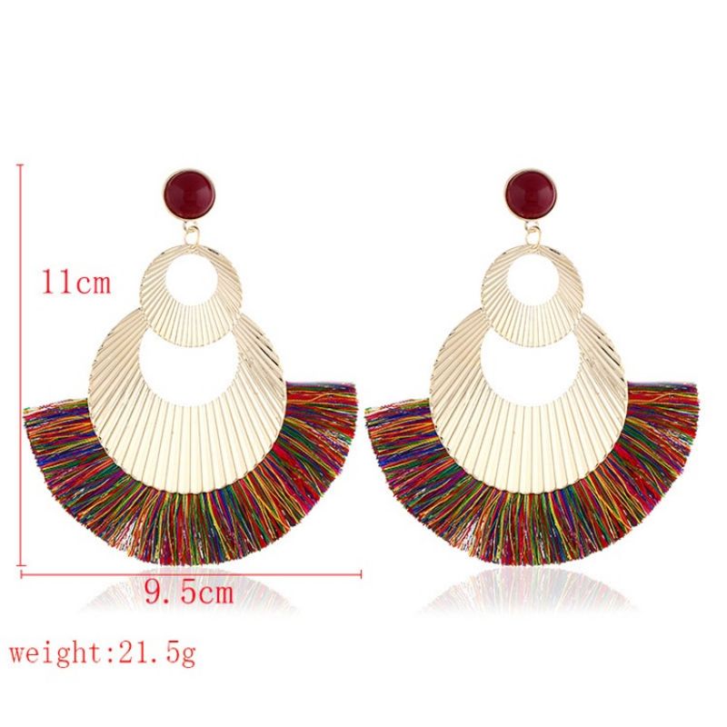 Tassel Bohemian Holiday Earrings