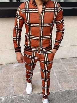 Φθινοπωρινό Ρούχο Fashion Print Μπλοκ χρώματος