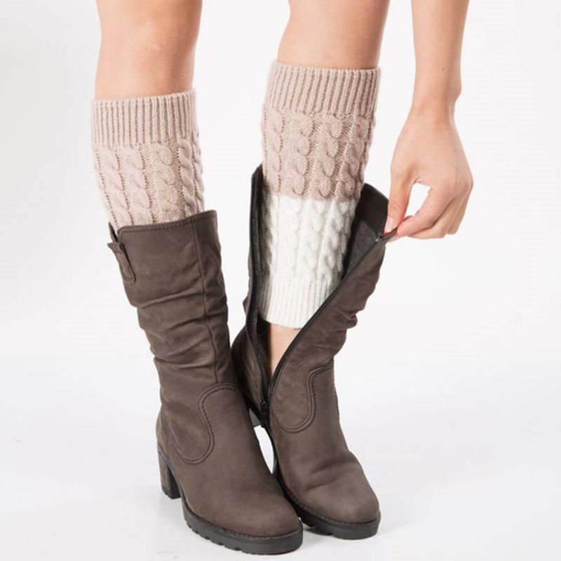 Κάλτσες Διπλού Χρώματος Leg Warmers