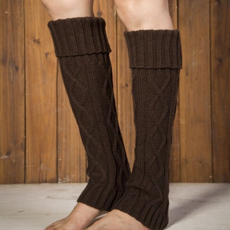 Knee Leg Warmers Μπότες Κάλτσες