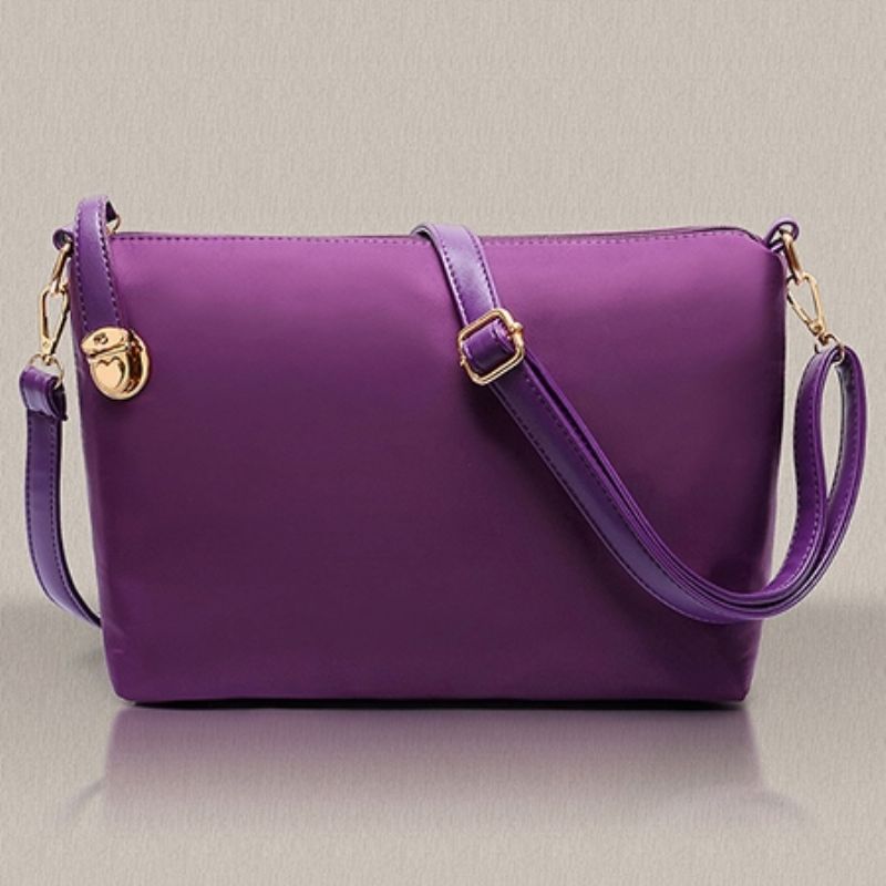 Σετ Pu Πλισέ Plain Flap Bag