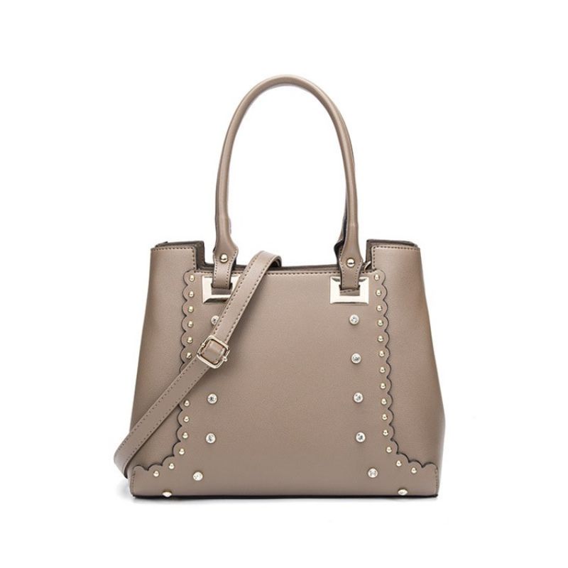 Σετ Τσάντες Pu Rivet Plain Rectangle Tote