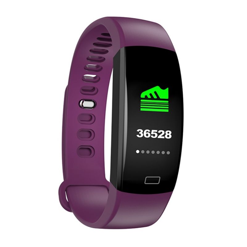 Έγχρωμη Οθόνη F64 Έξυπνο Βραχιόλι Weather Health Ρολόι Bluetooth Sport Kcal