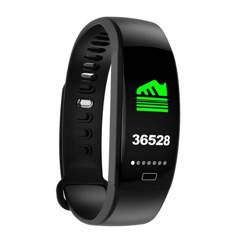 Έγχρωμη Οθόνη F64 Έξυπνο Βραχιόλι Weather Health Ρολόι Bluetooth Sport Kcal