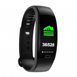 Έγχρωμη Οθόνη F64 Έξυπνο Βραχιόλι Weather Health Ρολόι Bluetooth Sport Kcal