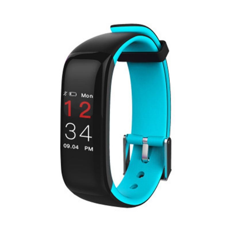 Έγχρωμη Οθόνη P1 Plus Heart Rate Health Μεγάλη Οθόνη Sport Bluetooth Smart Bracelet Watch