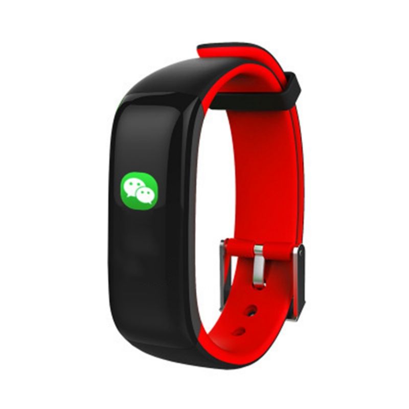 Έγχρωμη Οθόνη P1 Plus Heart Rate Health Μεγάλη Οθόνη Sport Bluetooth Smart Bracelet Watch