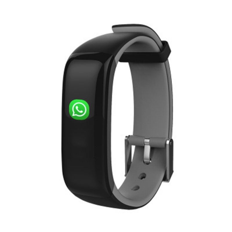 Έγχρωμη Οθόνη P1 Plus Heart Rate Health Μεγάλη Οθόνη Sport Bluetooth Smart Bracelet Watch