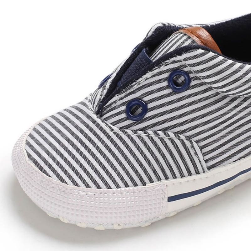 Βρεφικά Παπούτσια Για Νήπια Sripe Slip-On