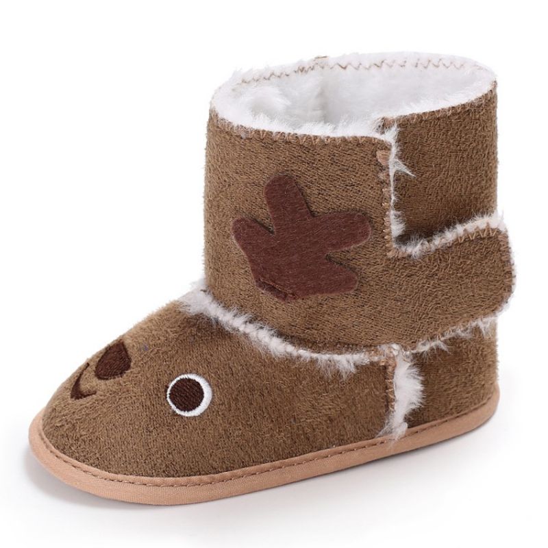 Κεντήματα Slip-On Baby Booties