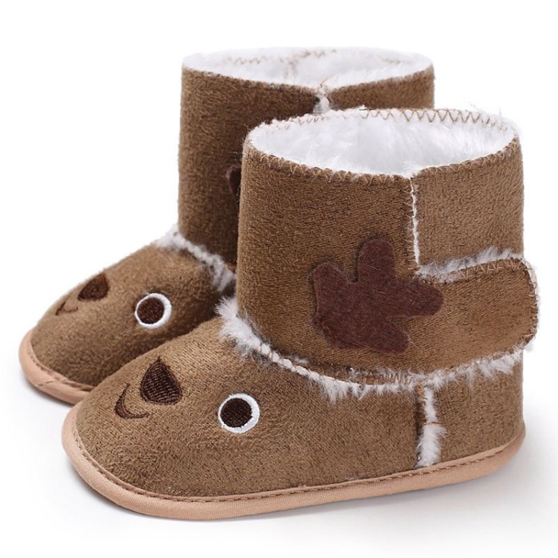 Κεντήματα Slip-On Baby Booties