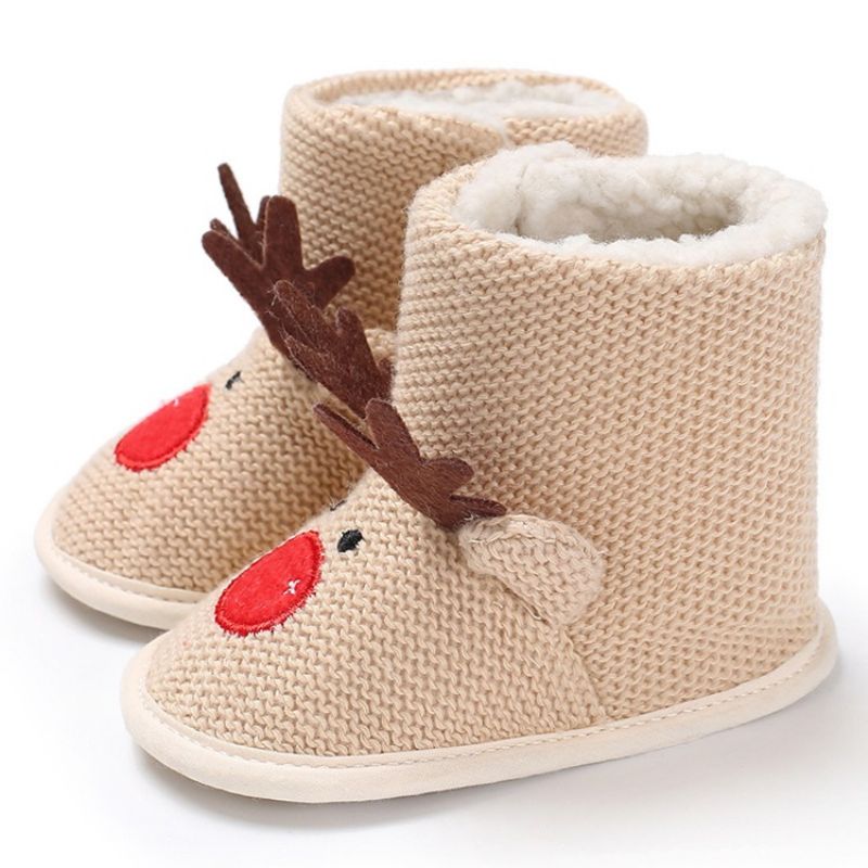 Κεντήματα Slip-On Baby Booties