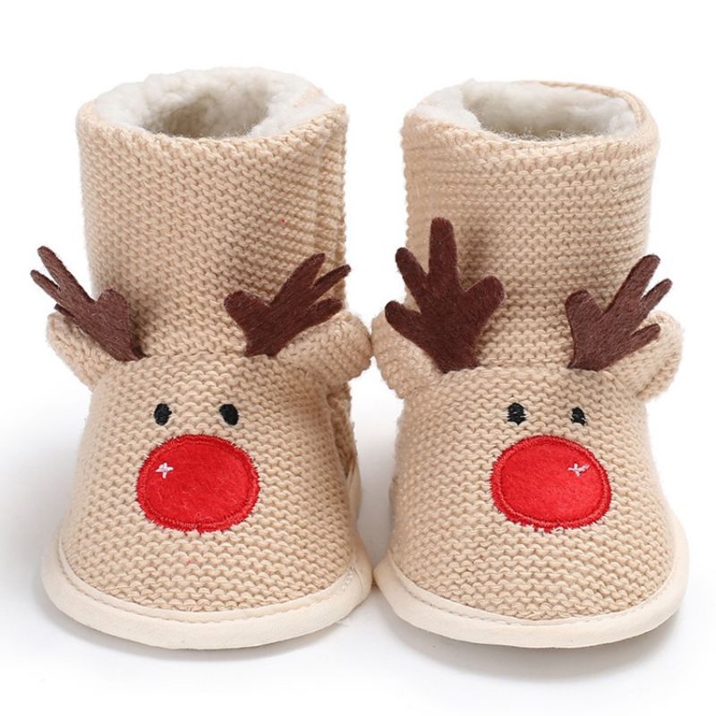 Κεντήματα Slip-On Baby Booties