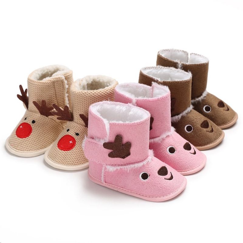 Κεντήματα Slip-On Baby Booties