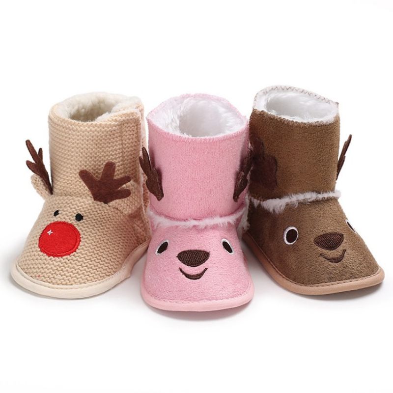 Κεντήματα Slip-On Baby Booties