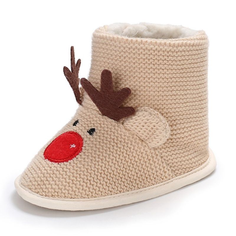 Κεντήματα Slip-On Baby Booties