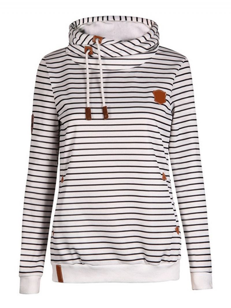 Stripe Loose Casual Cool Hoodie