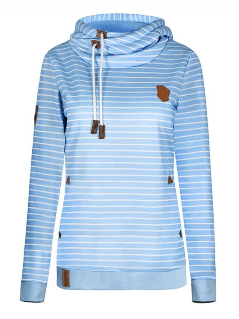 Stripe Loose Casual Cool Hoodie