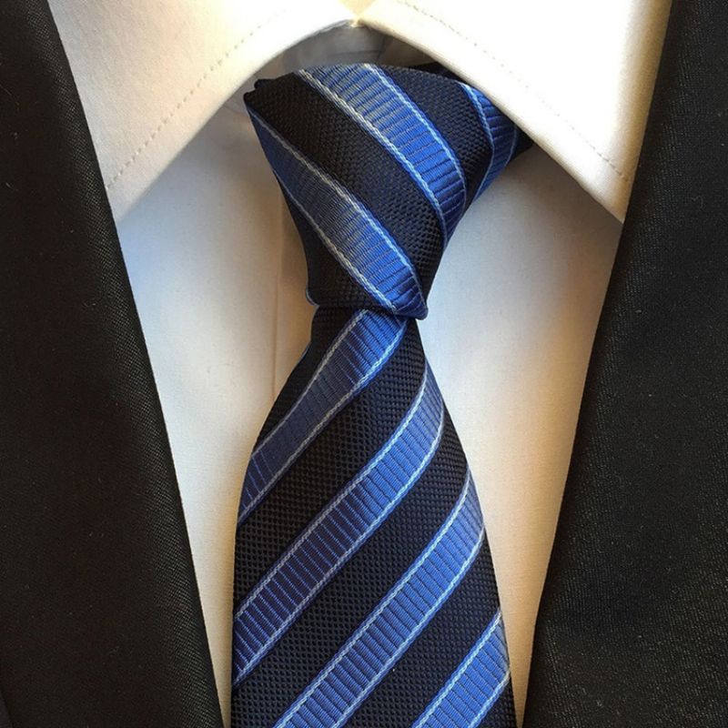 Businesses Stripe Paisley Tie For Man