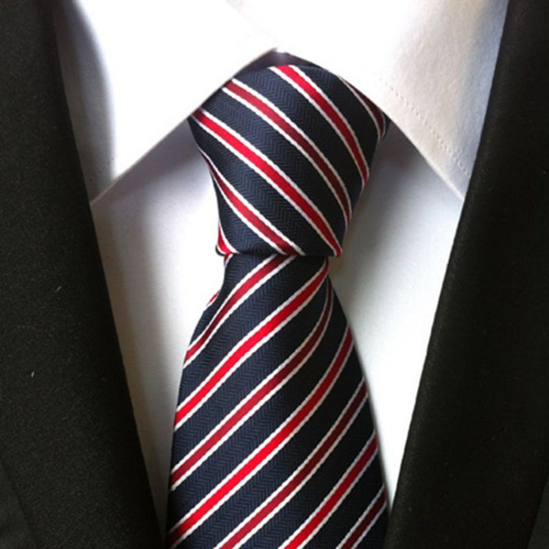 Businesses Stripe Paisley Tie For Man