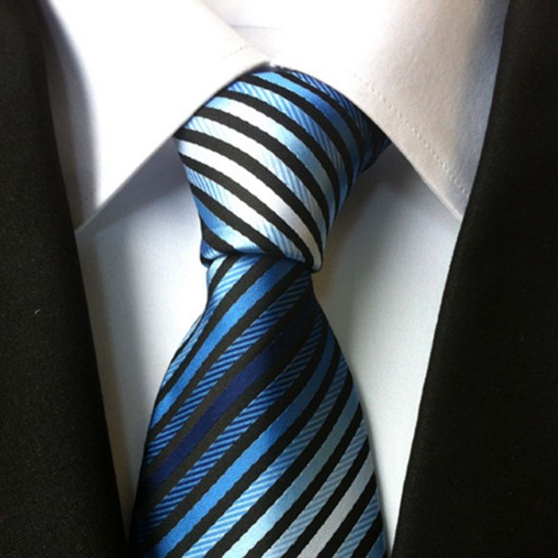 Businesses Stripe Paisley Tie For Man