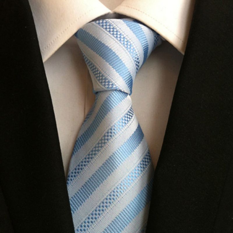 Businesses Stripe Paisley Tie For Man