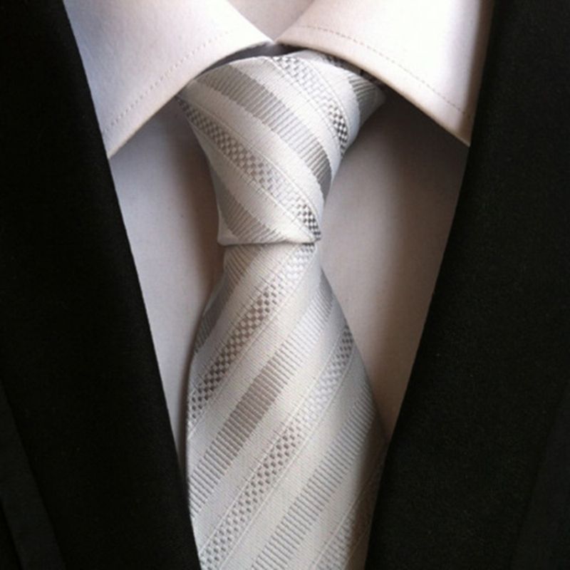 Businesses Stripe Paisley Tie For Man