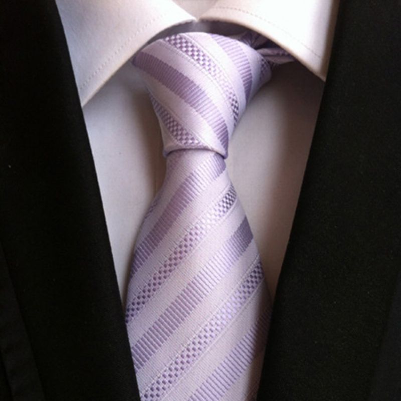 Businesses Stripe Paisley Tie For Man