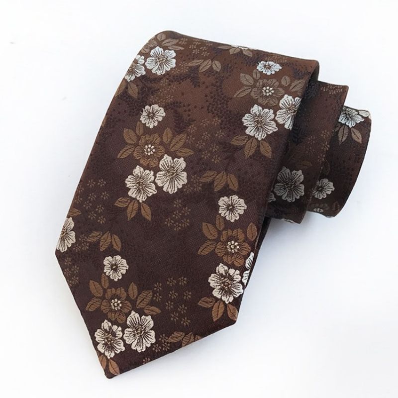 Floral Ανδρική Γραβάτα Paisley