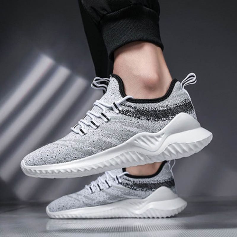 Ανδρικά Αθλητικά Παπούτσια Flyknit Low-Cut Επάνω Με Κορδόνια