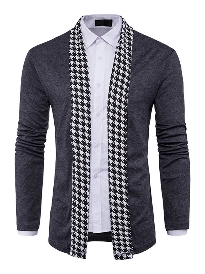 Standard Ανδρικό Πουλόβερ Houndstooth Slim Fall