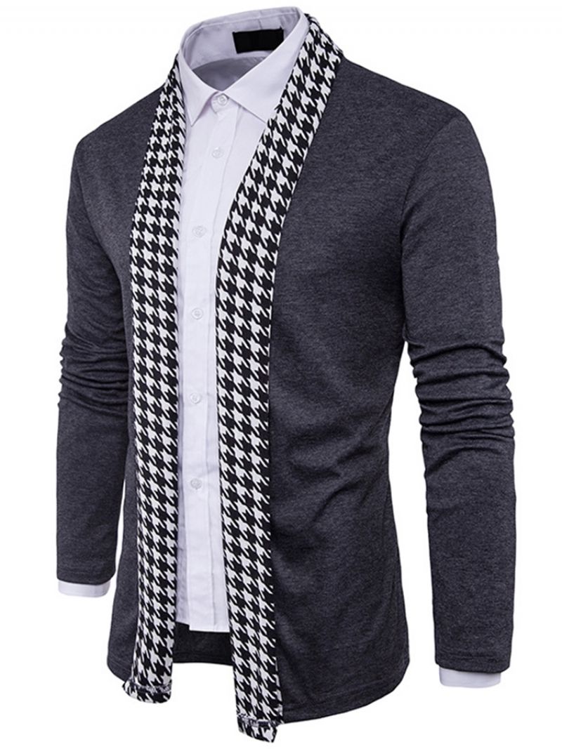 Standard Ανδρικό Πουλόβερ Houndstooth Slim Fall