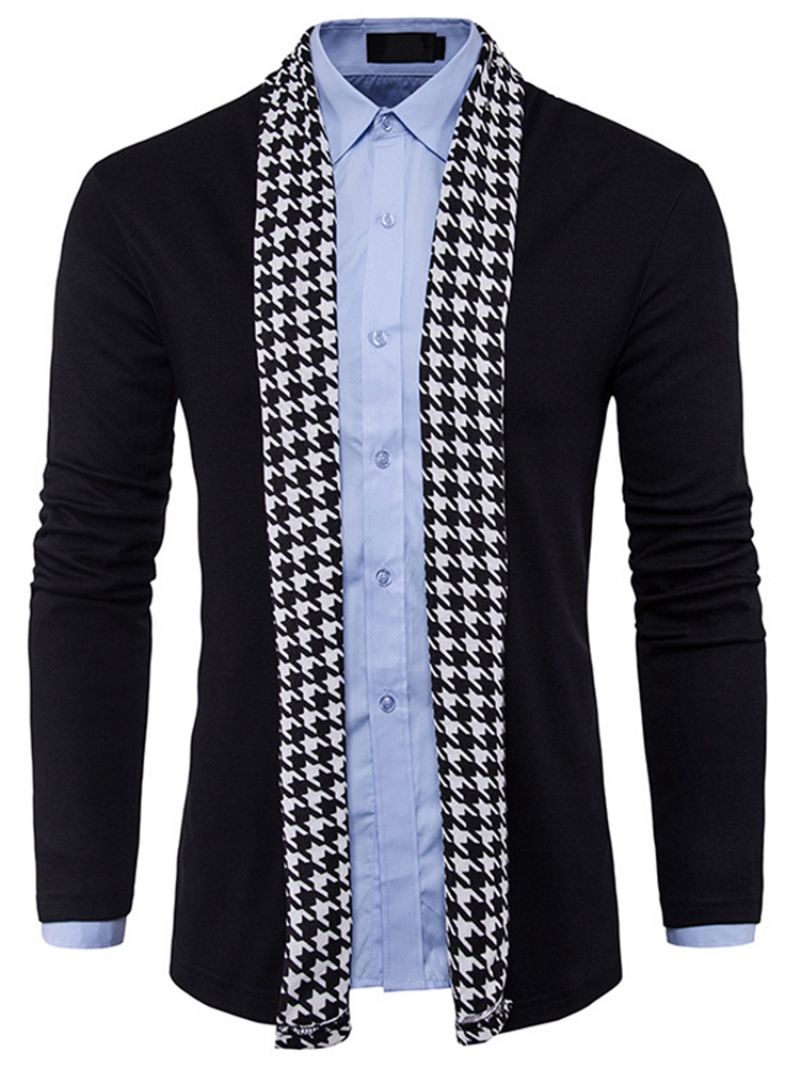 Standard Ανδρικό Πουλόβερ Houndstooth Slim Fall