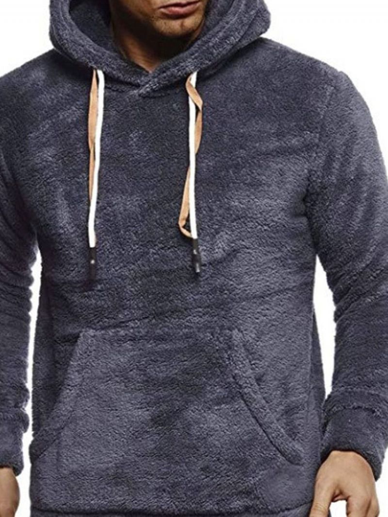 Πουλόβερ Απλό Πουλόβερ Τσέπης Slim Hoodies