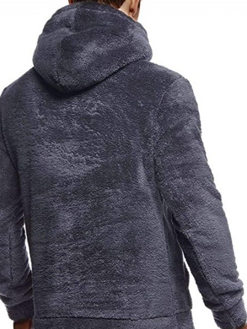 Πουλόβερ Απλό Πουλόβερ Τσέπης Slim Hoodies