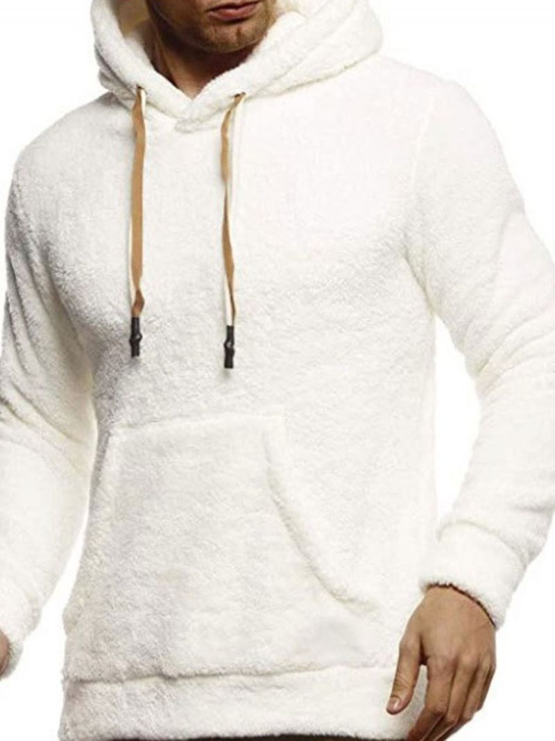 Πουλόβερ Απλό Πουλόβερ Τσέπης Slim Hoodies