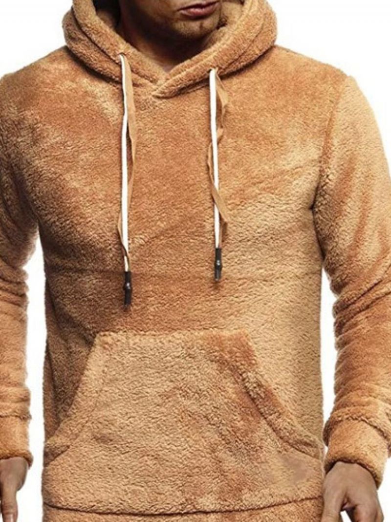 Πουλόβερ Απλό Πουλόβερ Τσέπης Slim Hoodies