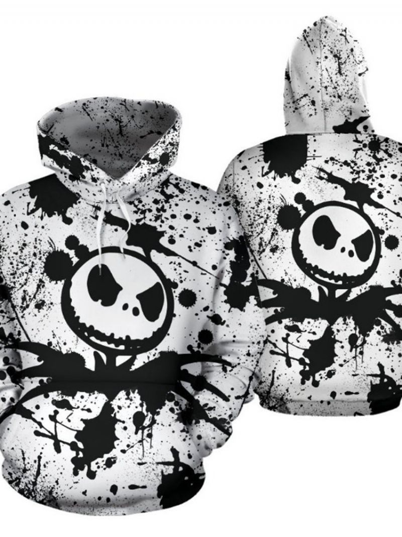 Πουλόβερ Skull Print Spring Casual Hoodies