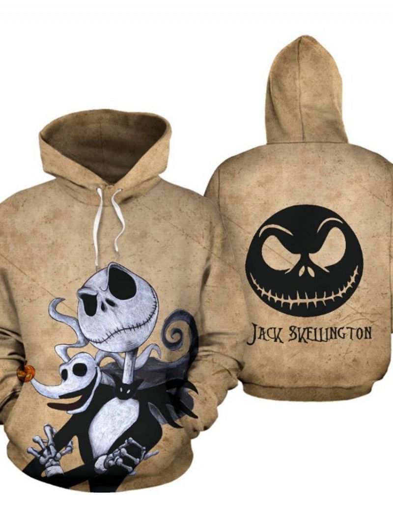 Πουλόβερ Skull Print Spring Casual Hoodies