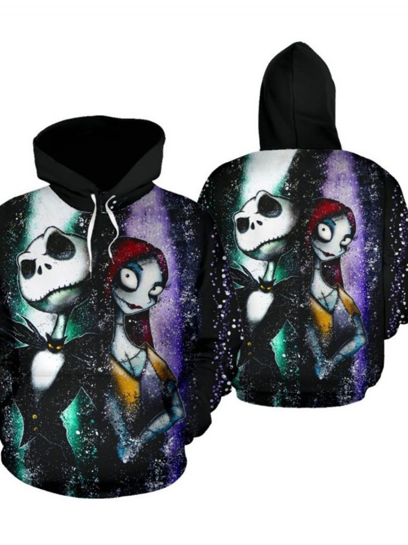 Πουλόβερ Skull Print Spring Casual Hoodies