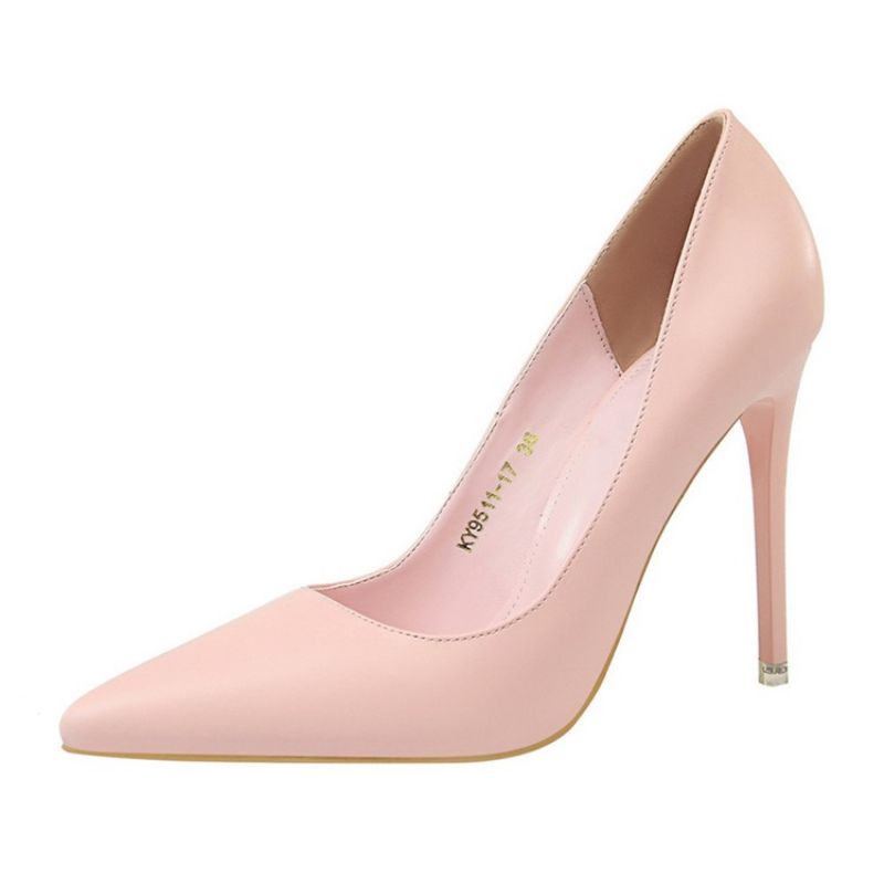 Slip-On Stiletto Heel Μυτερό Παπούτσια 10.5Cm Λεπτά Παπούτσια