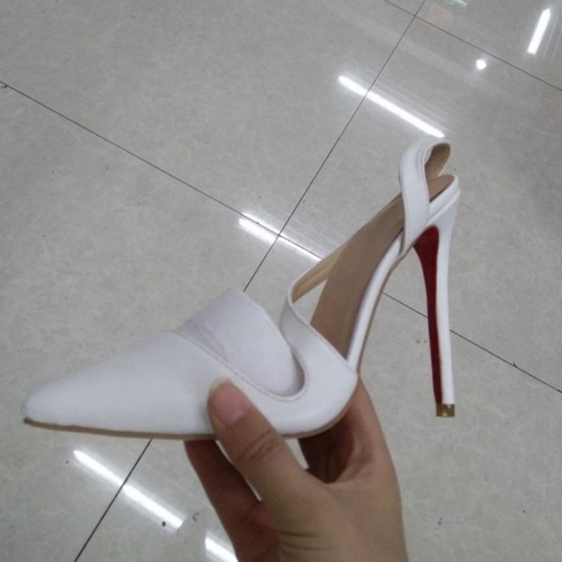 Stiletto Heel Thread Slip-On Casual Λεπτά Παπούτσια